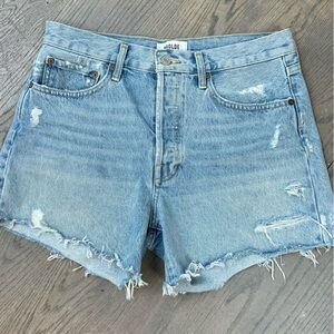 Agolde Parker Distressed Jean Shorts Sz. 28